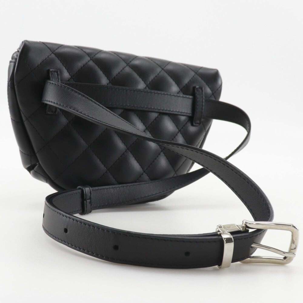 CHANEL Black Lambskin Leather Fanny Pack - Picture 3 of 10